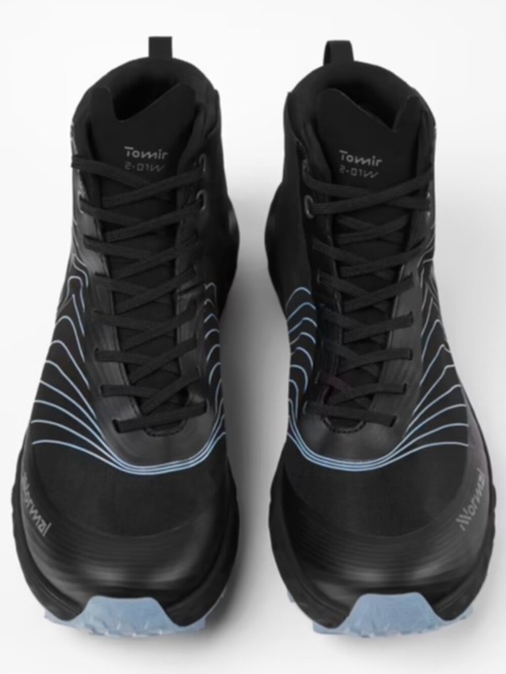 NNormal Shoes Томіг 01 Boots WF Shoes Black/Blue size 11
